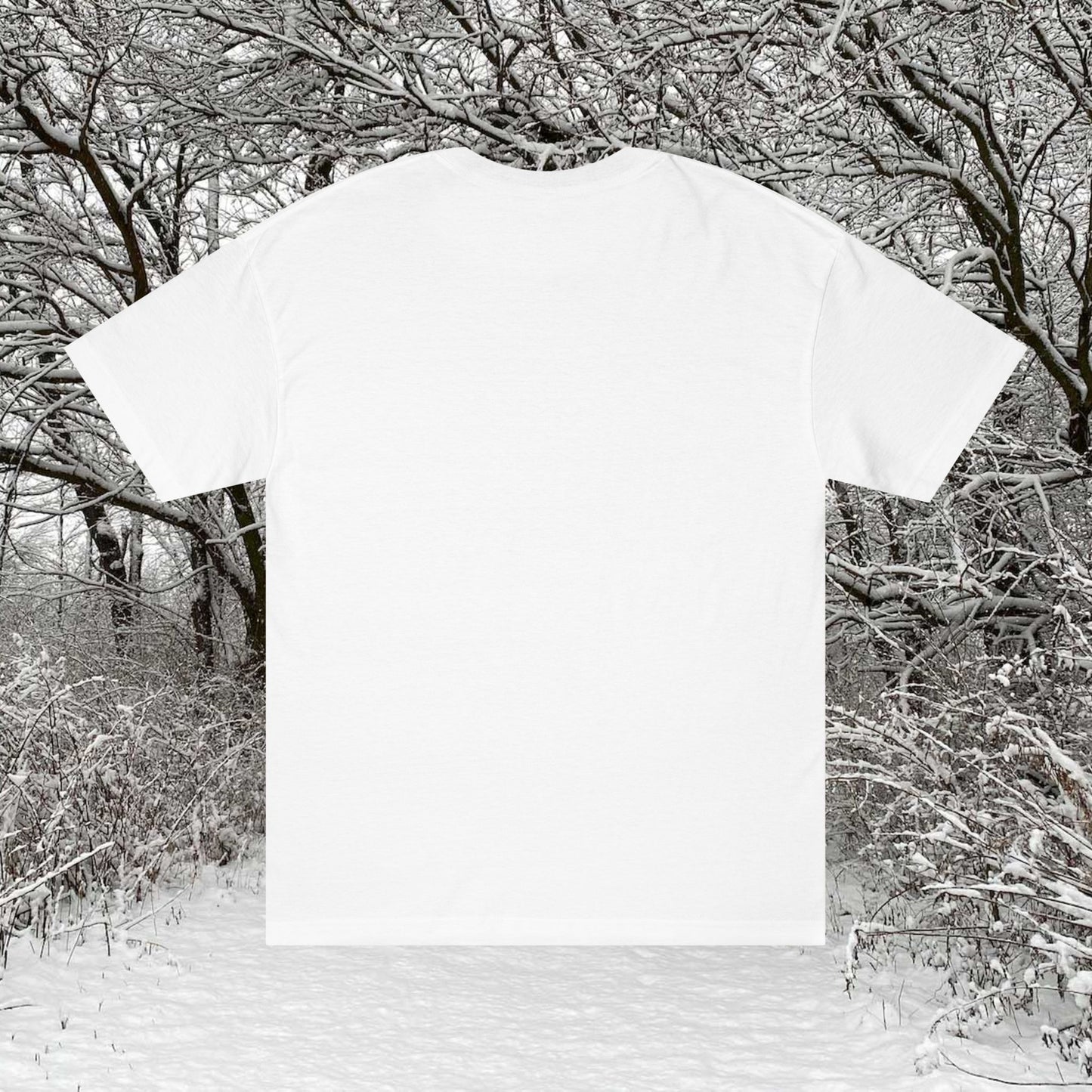 snow t-shirt